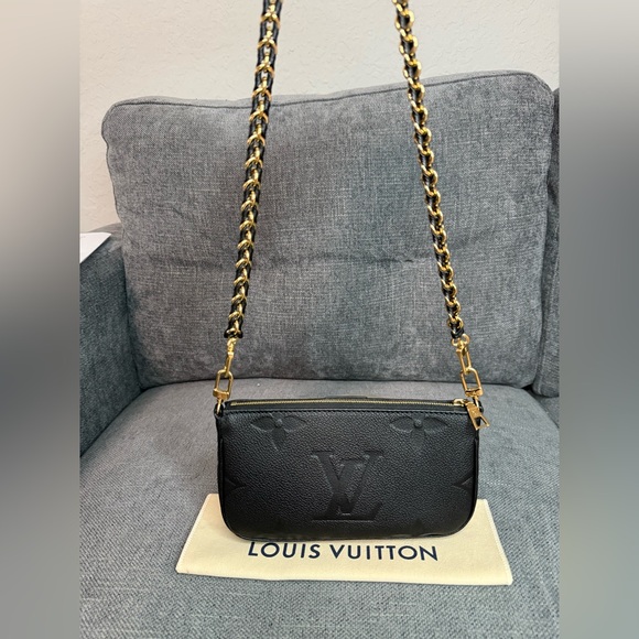 Louis Vuitton multi pochette small bag and braided chain - Picture 6 of 9